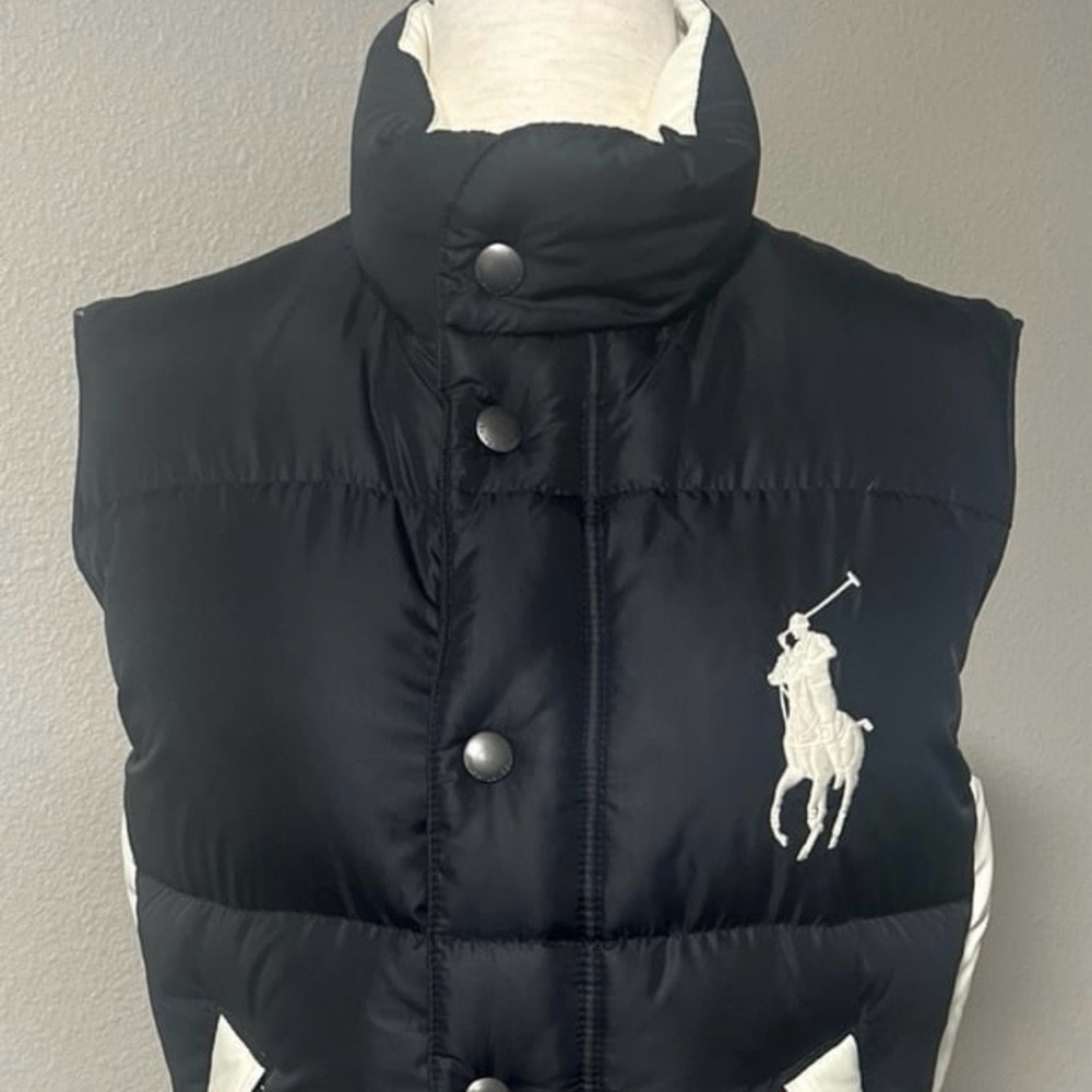 Polo Ralph lauren womens puffer vest preowned size small